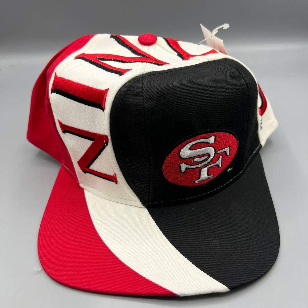 Vintage San Francisco 49ers Hat Men Twins Enterprise NFL Snap Back Cap New